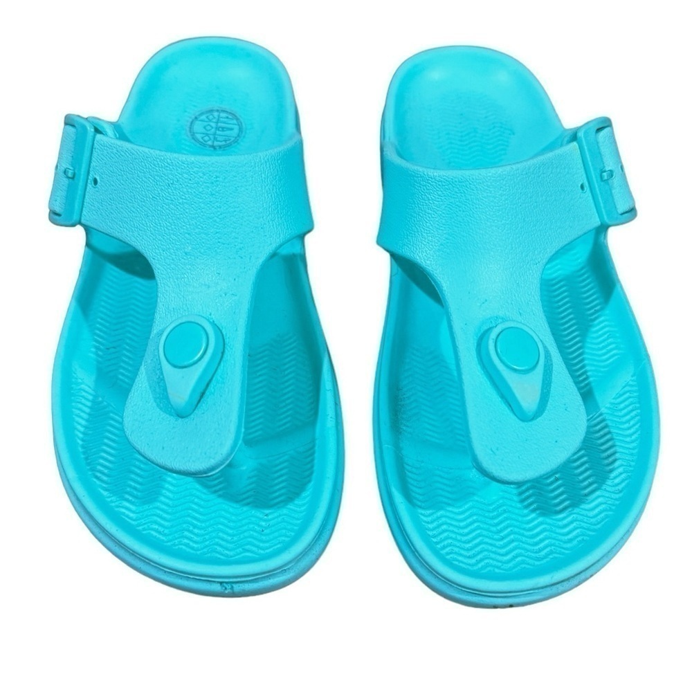 Parex Like New Flip Flops Thongs aqua Women’s Size 36